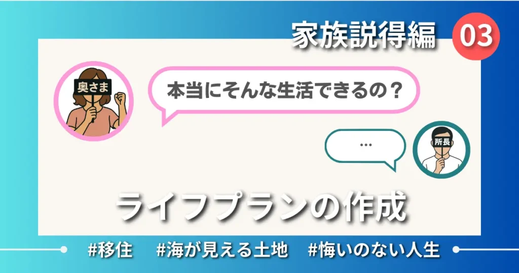 【Ep.03】わが家のお金が今後どうなるかの話｜家族説得編